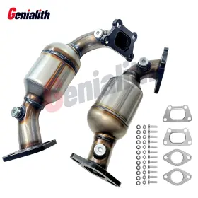 679-539 Genialith 2012 2013 For Chevrolet Impala 3.6l 2pcs Front And Rear Side Catalytic Converter