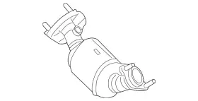 10358089 Gm Genuine Converter Assembly 3way Ctltc