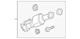 Gm 19418938 Genuine Catalytic Converter