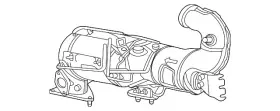 40009487 Gm Genuine Converter