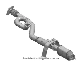 84262663 Gm Genuine Exhaust Front Pipe