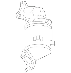 85132447 Gm Genuine Converter