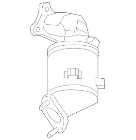 85513028 Gm Genuine Catalytic Converter