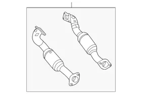 92281942 Gm Genuine Catalytic Converter