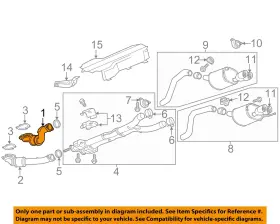 19420308 Gm Oem 14-19 Corvette Exhaust System Components-converter Pipe