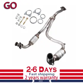 52129439ae Go Y Pipe Catalytic Converters For 2005-2007 Jeep Liberty 3.7l 226cu. Inch V6