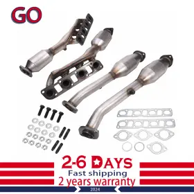 Eh24l36887 Go For 2011-2013 Infiniti Qx56 5.6l Models All Four Catalytic Converters