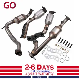 On949722l Go 4 Front And Rear Catalytic Converter For 2003-09 Toyota 4runner 05-11 Tacoma 4.0l