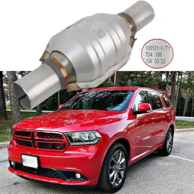 Goodfitment 052736552705 2 Inch Inlet/outlet Catalytic Converter Heat Shield Weld-on Epa For Dodge Durango