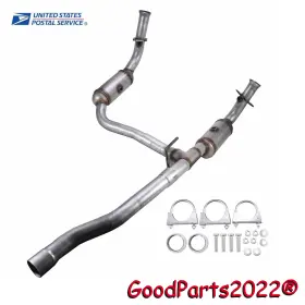 Goodparts2022 Ber301995 For Jeep Liberty 3.7l 2008 2009 2010 2011 2012 2013 Y Pipe Catalytic Converter