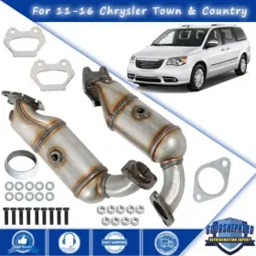 2011-152016 Goodshepherd18 25489 Bank 1 And 2 Catalytic Converter For Chrysler Town Country V6 3.6l