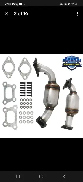 Gp937130dh Goodshepherd18 For 2012-2013 Chevrolet Impala 3.6l V6 Rear Side Only Catalytic Converter