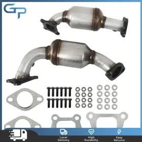 Gre151150 Greatparts 2012 2013 For Chevrolet Impala 3.6l 2pcs Front And Rear Side Catalytic Converter