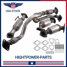 6489761gfd Ha-auto For Gmc Acadia 3.6l 2009-2017 All Three Epa Catalytic Converters Flex Pipe
