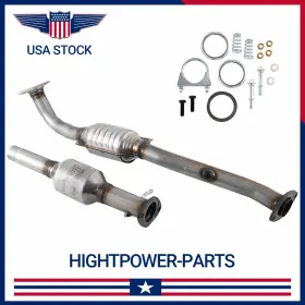 Ao5412333 Ha-auto Exhaust Front And Rear Catalytic Converter For Toyota Highlander 2009-2013 2.7l