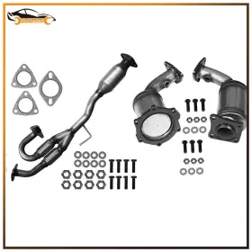 Firc2514400ss Happy19star For Nissan Murano S/sl/se 03-07 3.5l V6 Complete Catalytic Converter Set All 3