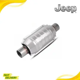 Heranova 052746028133 Fit For All Jeep Car Catalytic Converter 2.5 Inch Exhaust High Flow Ceramic Epa