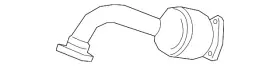 18150-51m-a10 Honda Genuine Catalytic Converter