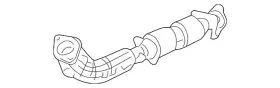 18160-pzd-a00 Honda Genuine 2003-2004 Element Catalytic Converter
