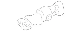 18160-pzx-000 Honda Genuine Catalytic Converter