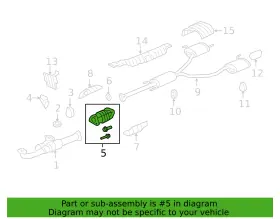 18160-rn0-a01 Honda Catalytic Converter Ridgeline Pilot New Genuine