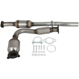 Hy178599ed Hyroader Pair Catalytic Converter For Chevy Equinox Gmc Terrain 2010-14 2.4l Epa Approved