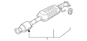 28600-d5510 Hyundai Genuine Catalytic Converter
