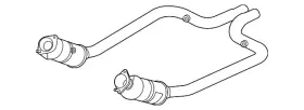 T4a28427 Jaguar Genuine Catalytic Converter