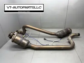 Jaguar Xb430 2016-2019 Xf 3.0l Rwd Right And Left Exhaust Catalytic Converter Pipe Oem