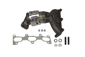 77052 Jegs Integrated Manifold Catalytic Converter Oe Direct Fit Fwd. Location