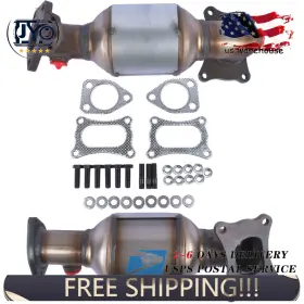 10h45-132 Jinyocom 10h45-131 2pcs Catalytic Converters 10h45-131/10h45-132 For Honda Pilot 3.5l 2009-2015 New