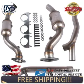 21-474-21-475 Jinyocom Lh Rh Catalytic Converter For Ford F-150 3.5l Turbo 2015-2018 21474 21475