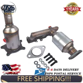 Pe16719-20x Jinyocom Catalytic Converters For Ford Edge 3.5l/3.7l 2011-2014 Non Turbo -