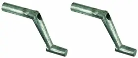 20275 Jr Products 2 Pack Of Metal Window Crank Handle - 1-3/4 Inch