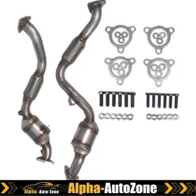 955113033ax Jumach 2x Front Catalytic Converters For Porsche Cayenne 3.6l V6 2008-2010