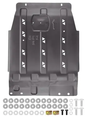 Tsp-1522 Jurplix Transmission Skid Plate Compatible With 2015-2022 Ford F150 4wd 2.7l 3.3l 3.5l