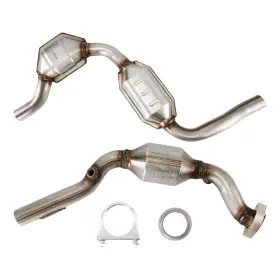 145612 Kac Left Catalytic Converter For 1998 1999-2003 Mercedes-benz Ml320 3.2l