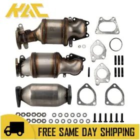 642185 Kac 16351 40401 Catalytic Converter Set For Honda Odyssey 3.5l 2005 2006 2007 2008 2009 2010 Epa