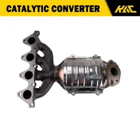 Rio1.6l Kac 16514 641529 40719 Front Catalytic Converter For Hyundai Accent/kia 2006 2007-2011