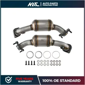 642142 Kac 16544 50430 2pcs Catalytic Converter With Gaskets For 2004 2005-2007 Cadillac Cts 2.8l /3.6l