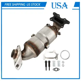 641554 Kac 16678 41198 1pcs Front Catalytic Converter For 2013-14 Acura Ilx 2012-2013 Honda Civic