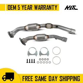20062010 Kac 2x Brand New Catalytic Converters For 2006 2007-10 Dodge Charger 2.7l 3.5l