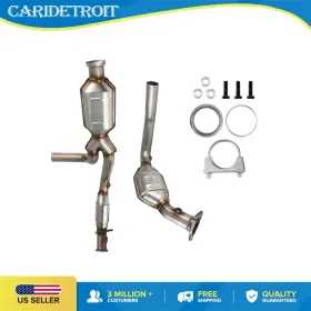 645797 Kac 50490 50473 Front Rear 2pcs Catalytic Converter For Gmc Sierra 1500 2009 2010 2011- 2013