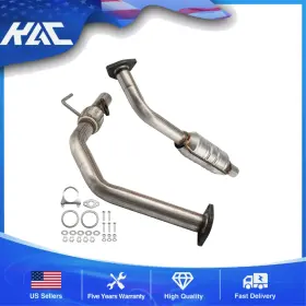 645257 Kac 54775 40779 Front Left Catalytic Converter With Gaskets For 2003-2004 Toyota Tundra 4.7l Epa