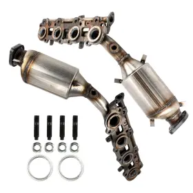 641330 Kac For 2005 2006 2007 2008 2009 4runner And Gx470 4.7l V8 Catalytic Converter 2pcs