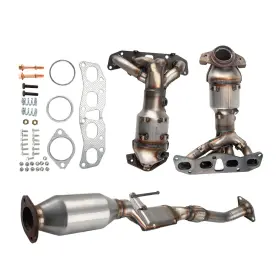 641519 Kac Us 2x Front And Rear Catalytic Converter For Nissan Altima 2002-2006 L4 2.5l