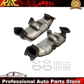 641533 Kac 641534 20465 20466 For Ram Promaster 1500/2500/3500 2014-2021 Pair Catalytic Converter With Gaskets