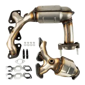 Jid119019 Kac 2pcs Catalytic Converter For 2001-2007 Ford Escape Mazda Mercury 30489 30488
