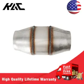 Kac850880 Kac 4 Inch Catalytic Converter For Diesel Truck Universal Inlet Outlet Weld-on