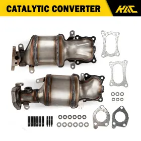 Mia252447 Kac 2pcs Catalytic Converters For Honda Accord 2008-2012 3.5l 672145